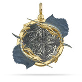 Treasure Coin Sailing Around Bezel